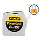 HUINCHA STANLEY 8M/26’ ALTA RESISTENCIA 33-428HT - Miniatura 2