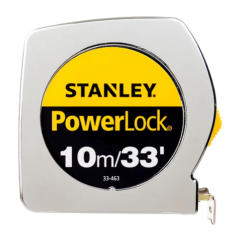 HUINCHA STANLEY 10M/33’ ALTA RESISTENCIA 33-463S
