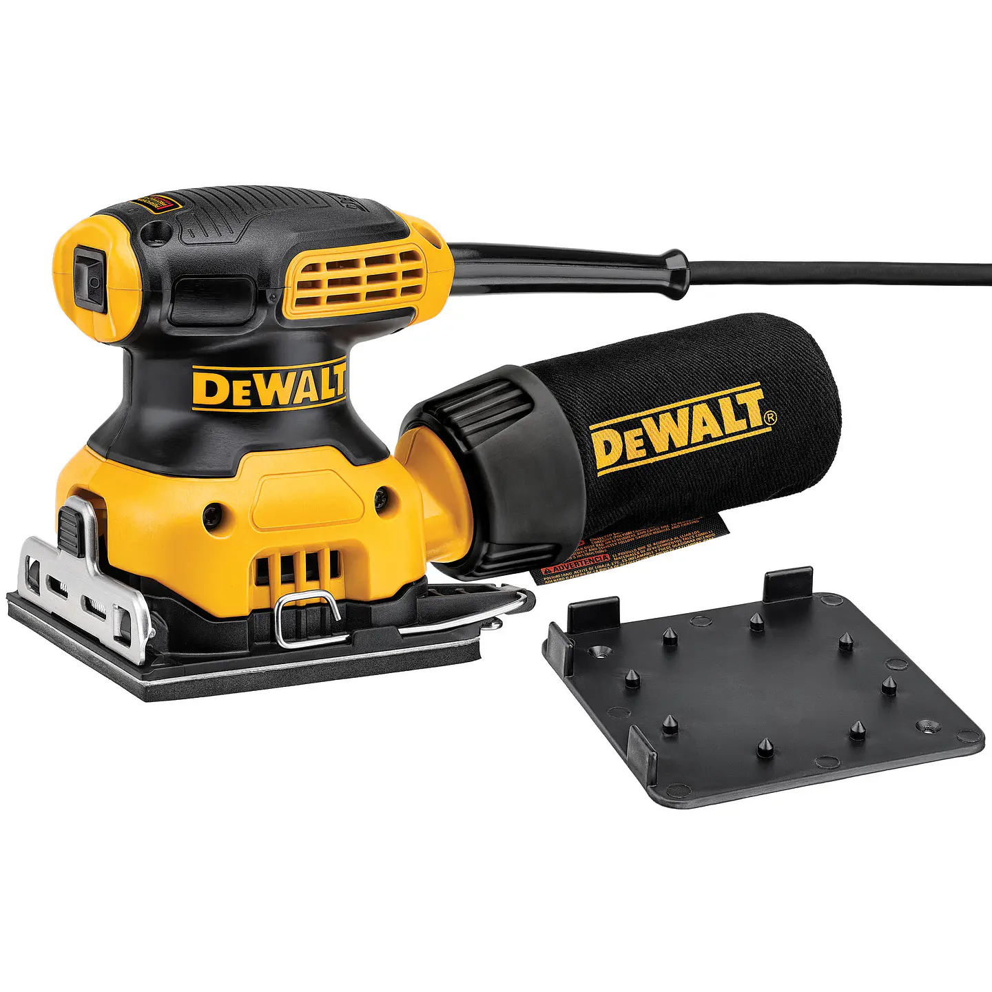 LIJADORA ORBITAL DWE6411 + REGALO MEDIDOR LÁSER DW055PL 16M 2
