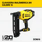 CLAVADORA INALÁMBRICA STANLEY SCN616-B2 – 20V MAX – CALIBRE 16  - Miniatura 3