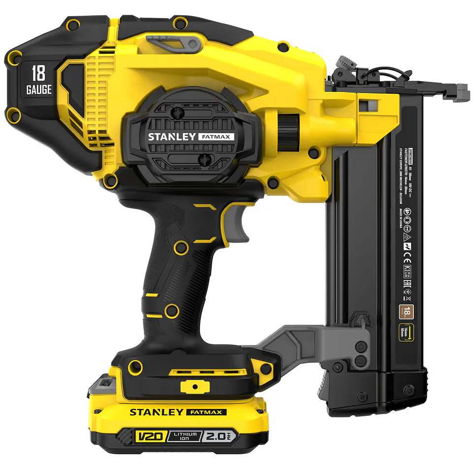 CLAVADORA INALÁMBRICA STANLEY SCN618B-B3 – 20V MAX – BRUSHLESS – CALIBRE 18  4