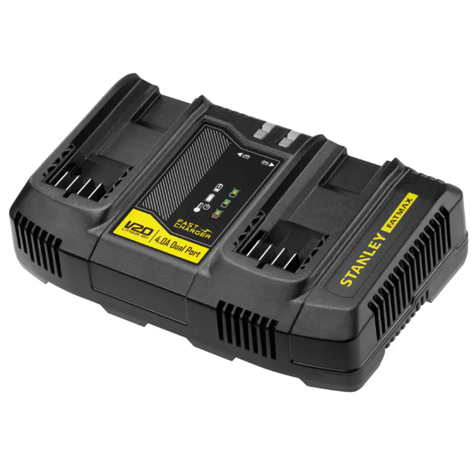 CARGADOR STANLEY SC402-B2 – 20V MAX V20 – DOBLE PUERTO – 4A 2