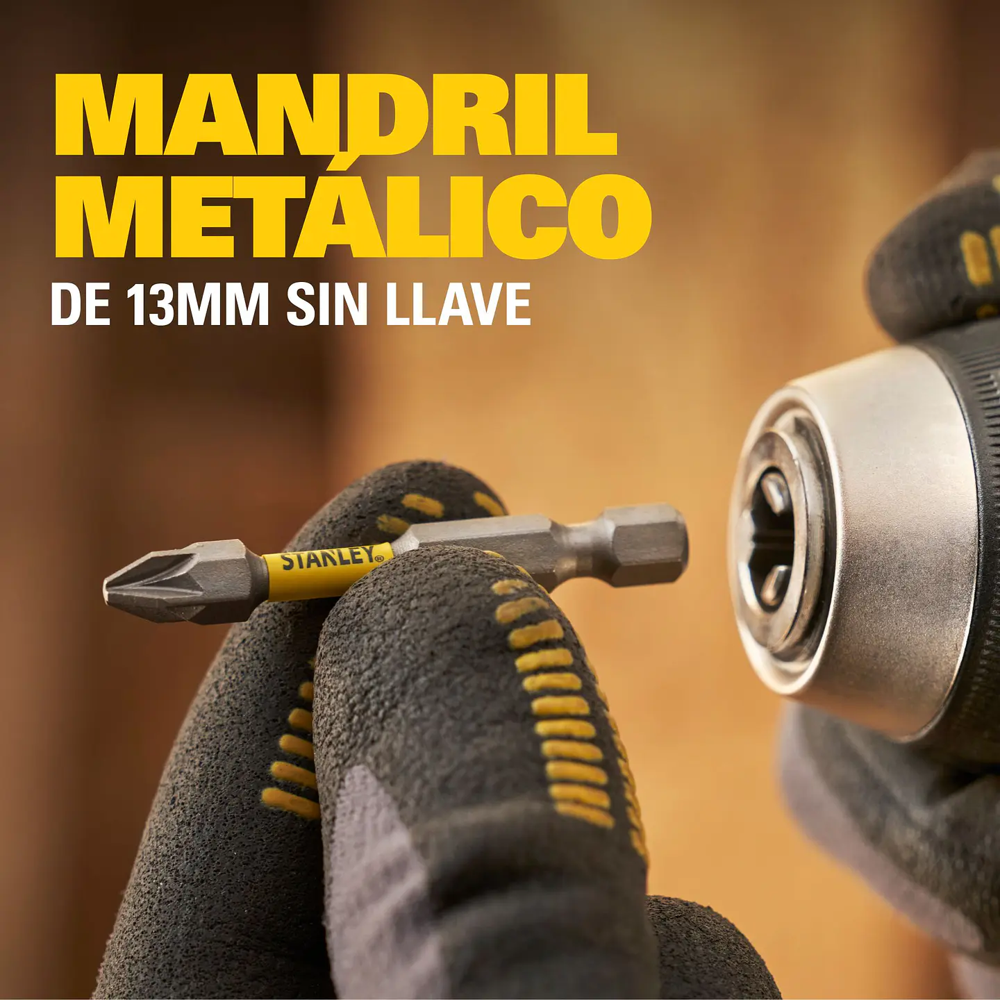 Taladro Atornillador Stanley 20V Brushless FATMAX SBD714D2T-B1 4