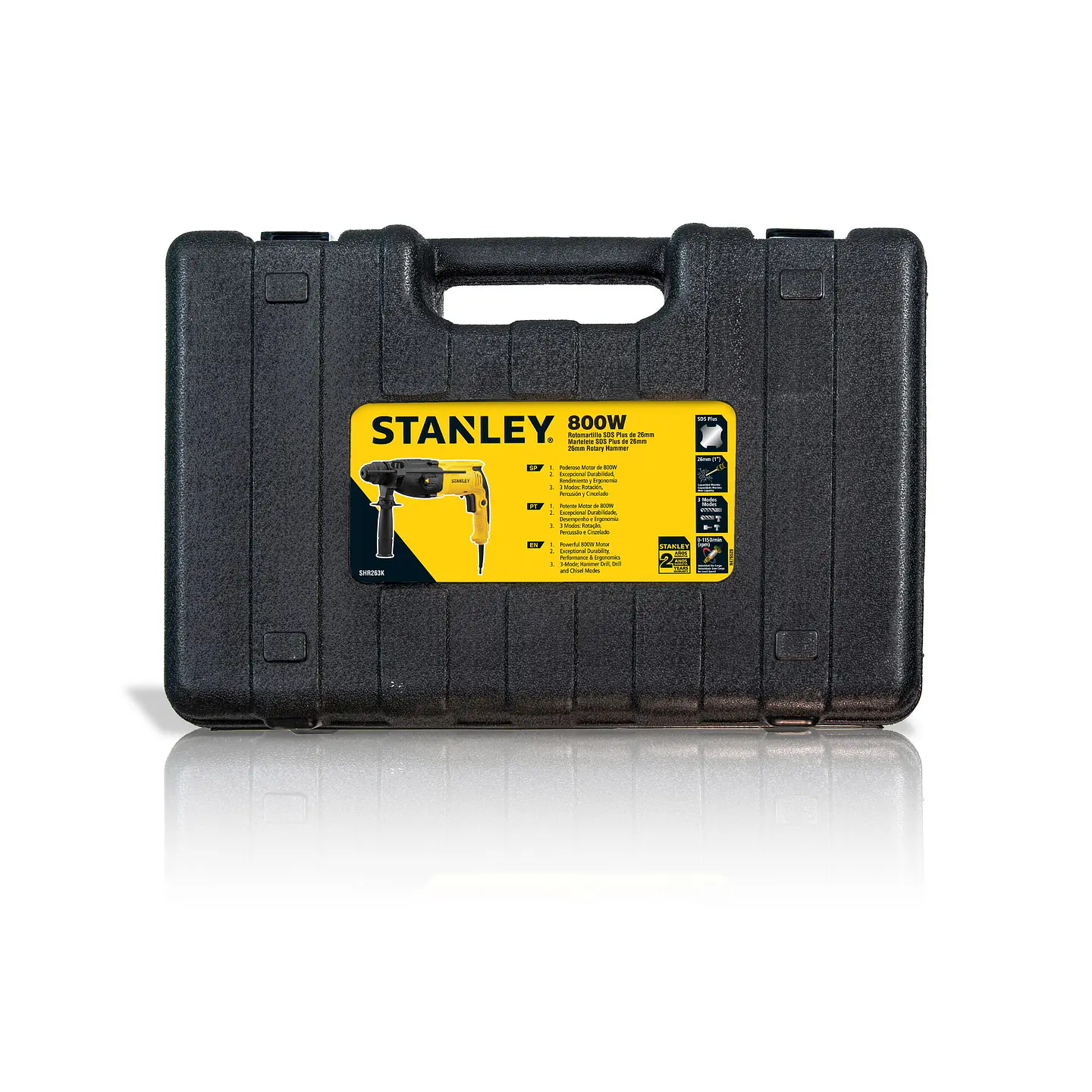 Rotomartillo Stanley SDS Plus 26mm 800W SHR263K-B2C 2