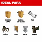 Sierra Sable Inalambrica Milwaukee M12 Fuel 2520-21XC - Miniatura 7