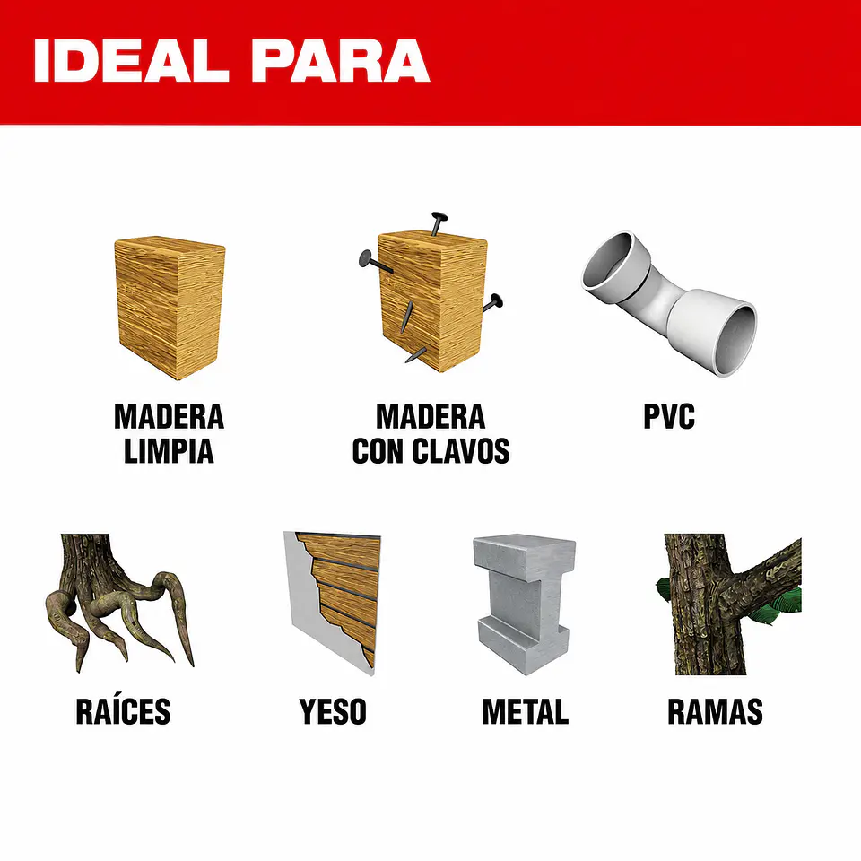 Sierra Sable Inalambrica Milwaukee M12 Fuel 2520-21XC 7