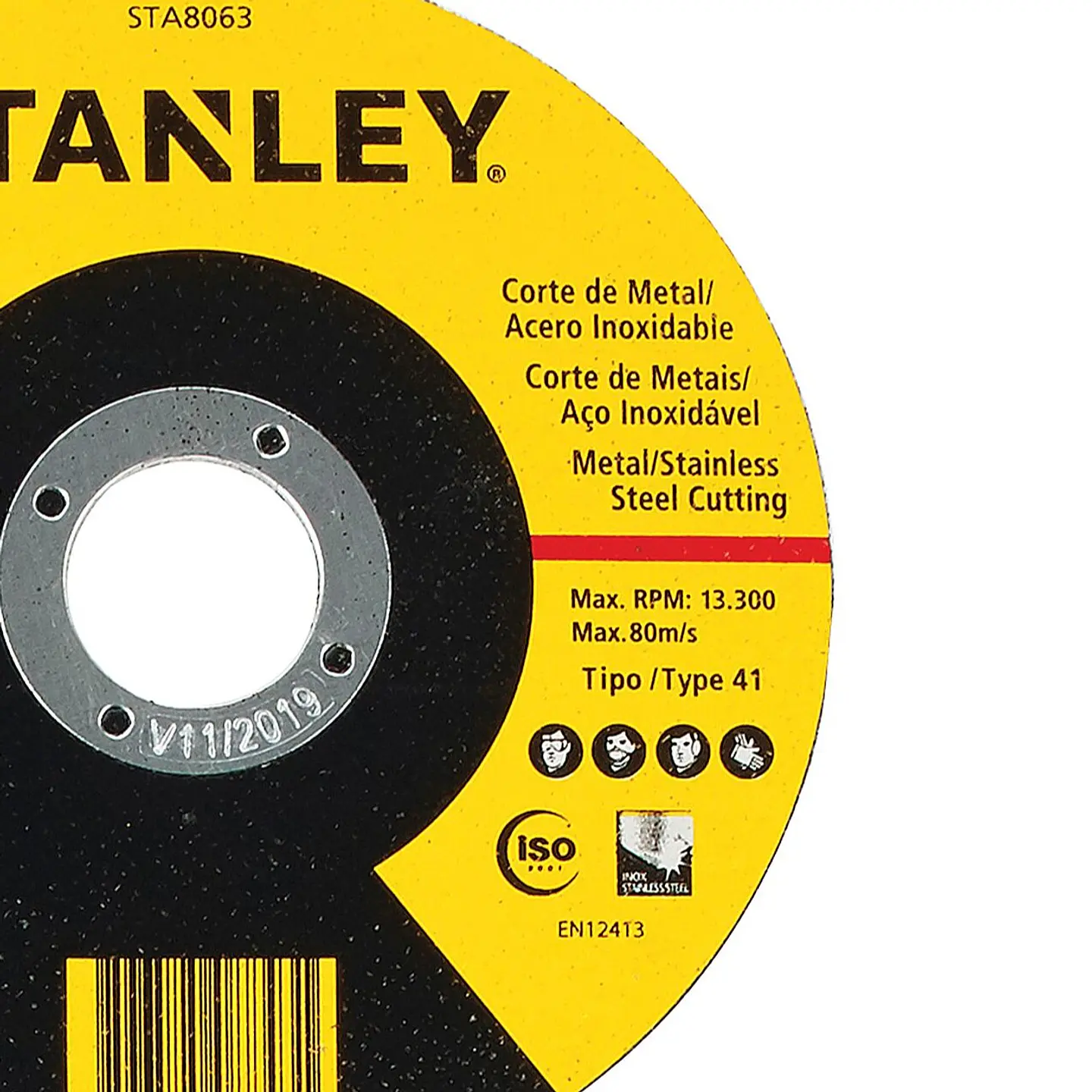 Disco Corte Metal Inox 4,5