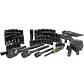 Juego de Dados Stanley Black Chrome 150 Pzs STMT5071 - Miniatura 2