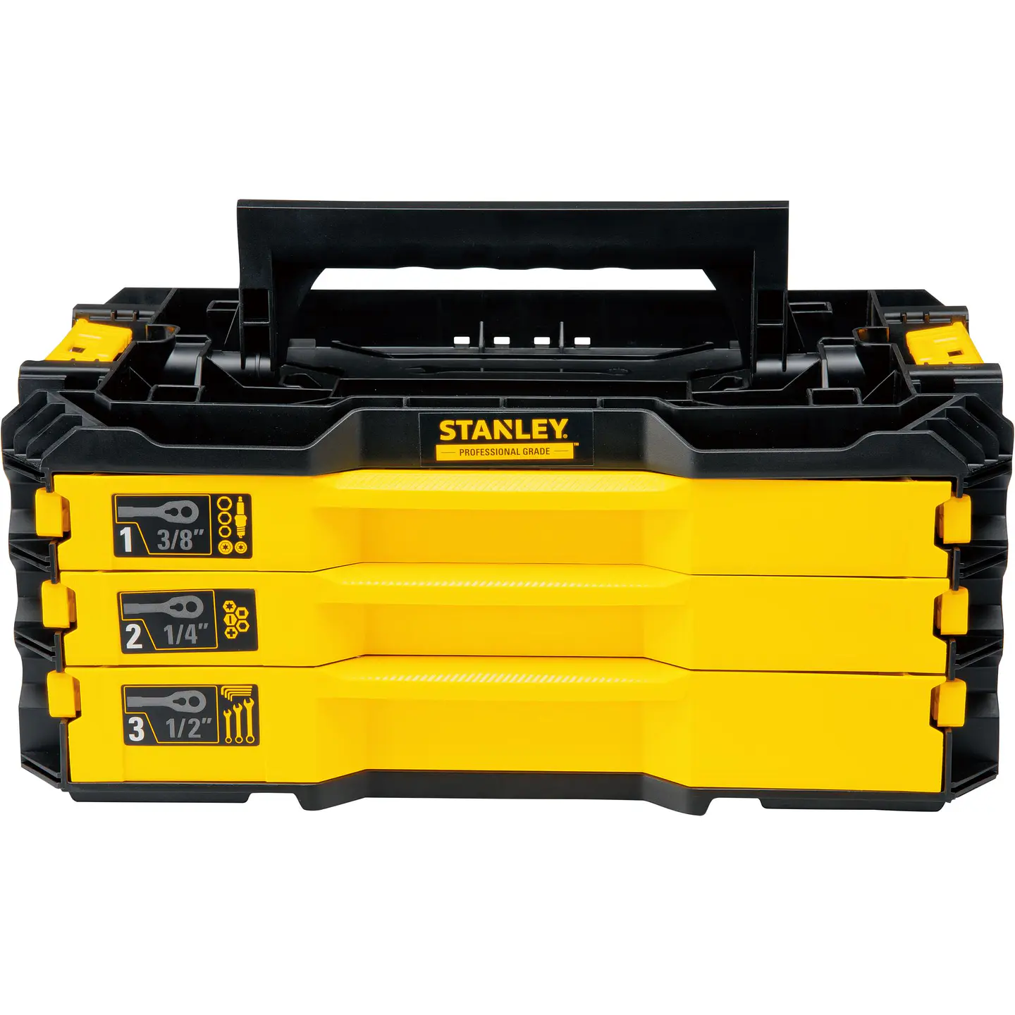 Juego de Dados Stanley 203 Pzs PRO-STACK STMT17993 1