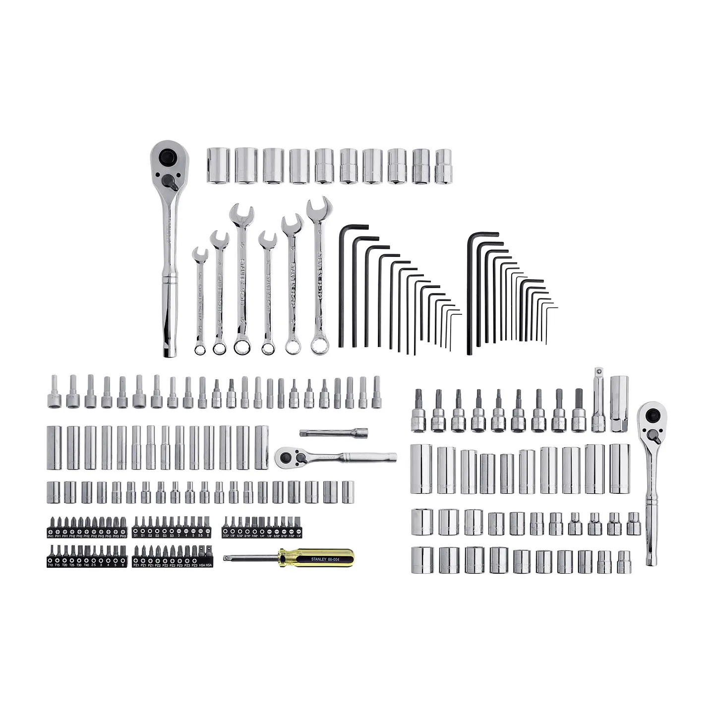 Juego de Dados Stanley 203 Pzs PRO-STACK STMT17993 3