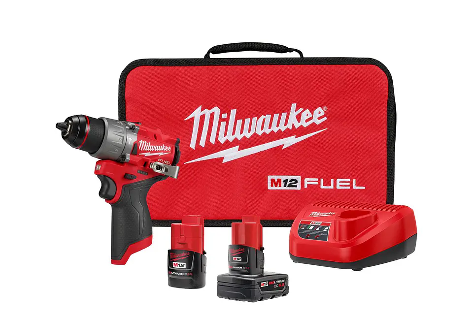Taladro Percutor Milwaukee M12 FUEL 12V 3404-22 1