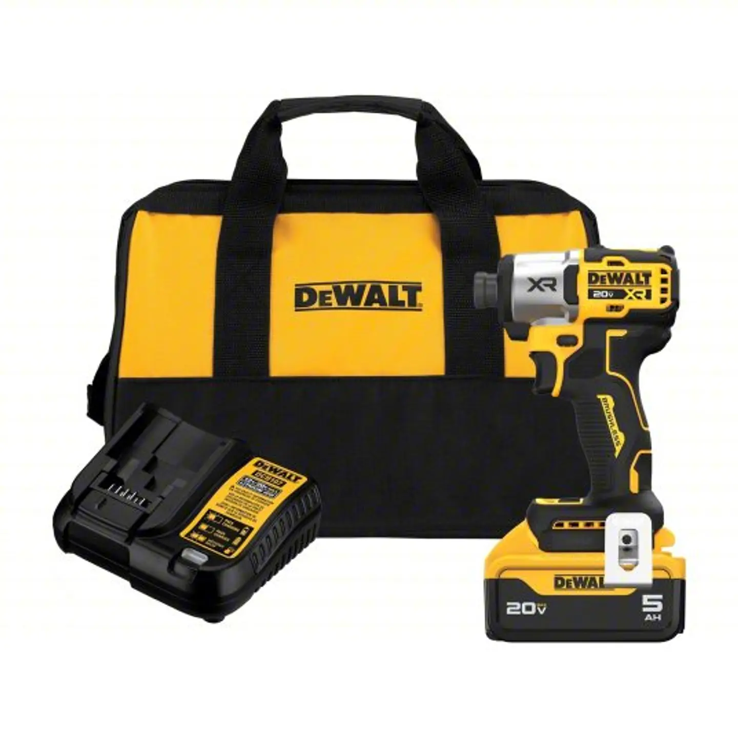 Atornillador de Impacto DeWalt XR 20V Brushless DCF845P1 1