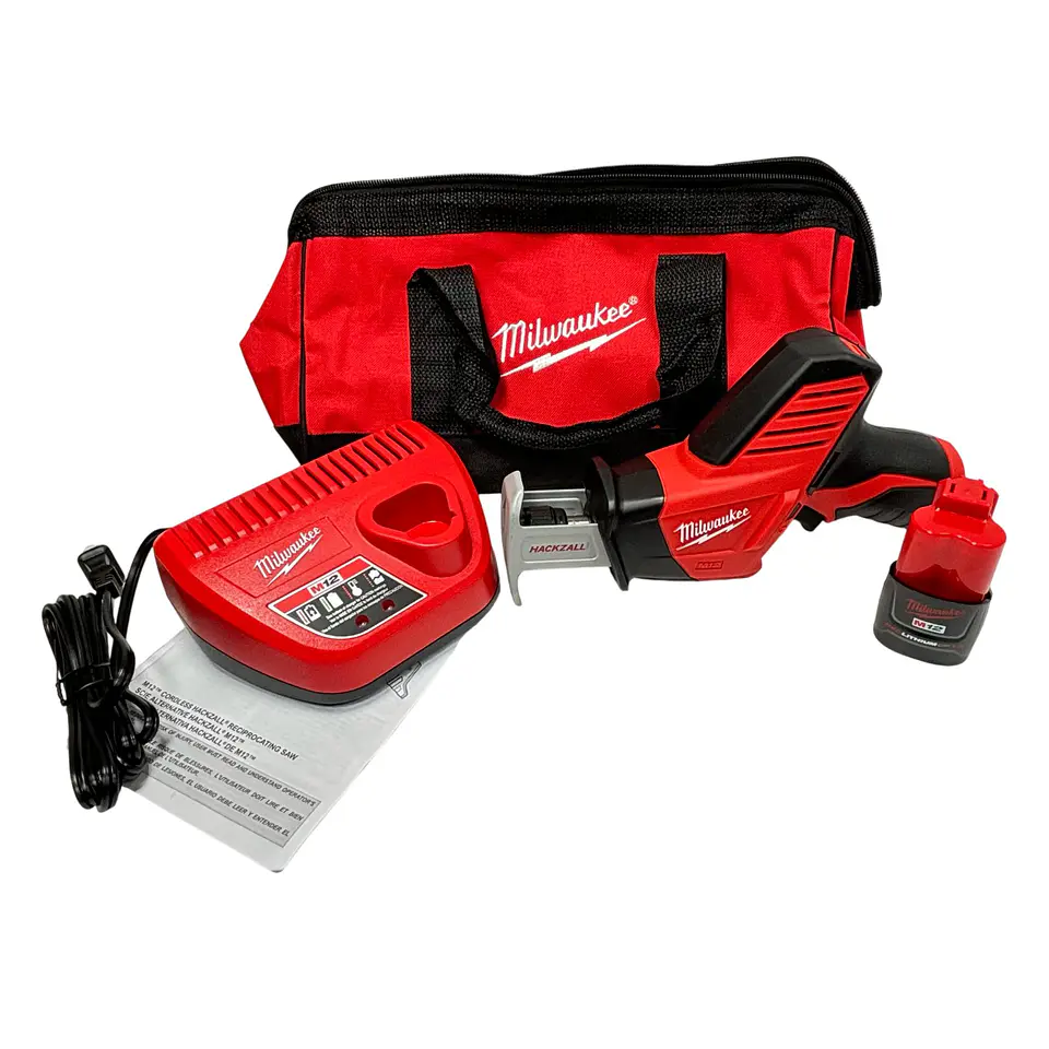 Sierra Sable Milwaukee M12 Hackzall 12V 2420-21 3