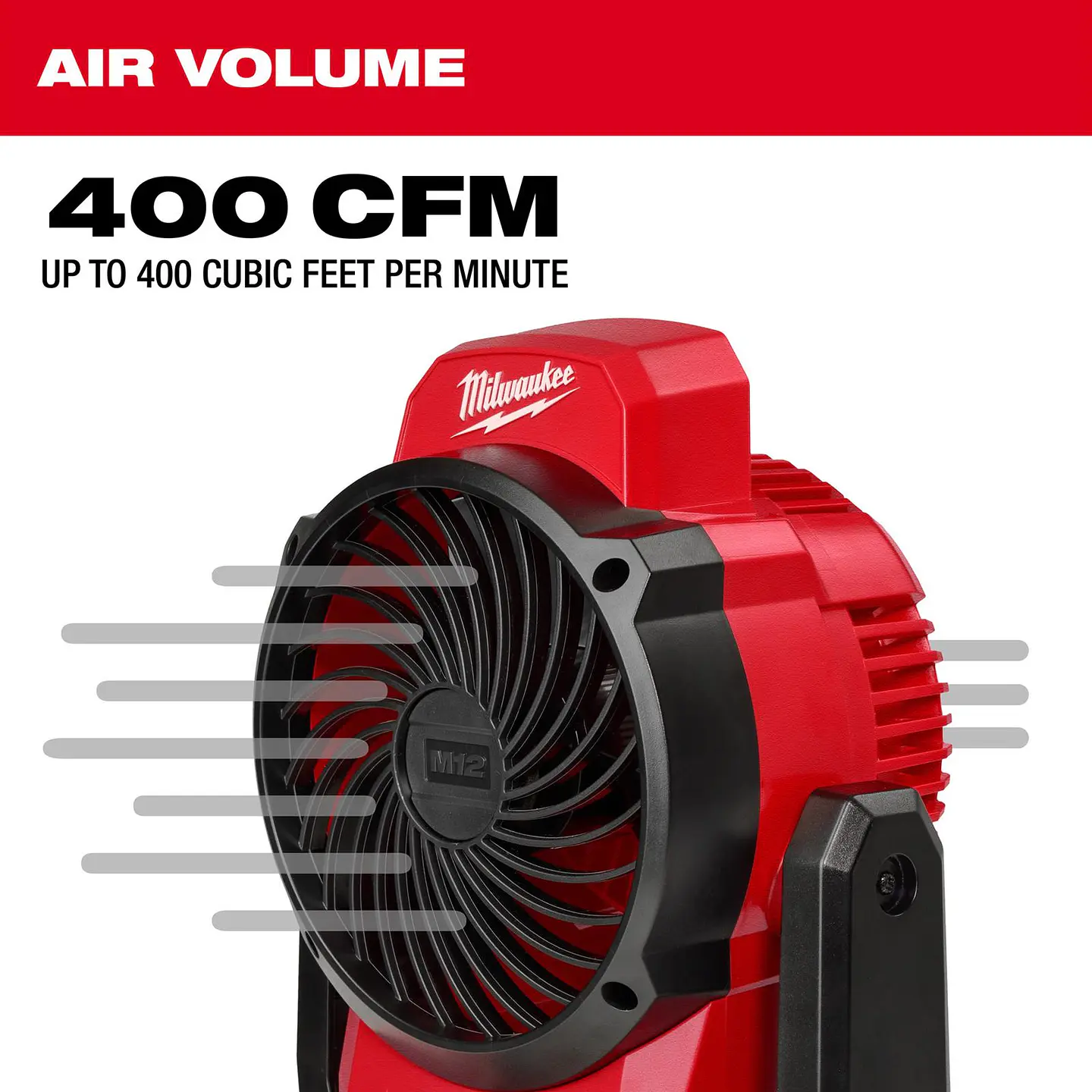 Ventilador Milwaukee M12 12V 0820-20 8