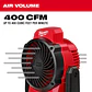 Ventilador Milwaukee M12 12V 0820-20 - Miniatura 8