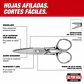 Tijeras de Electricista Milwaukee 48-22-4048 - Miniatura 3