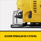 Sierra Caladora Stanley 600W SJ60K - Miniatura 7