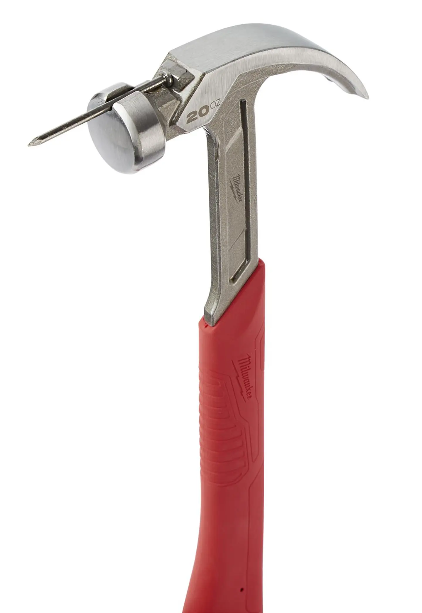 Martillo Milwaukee Garra Curva Cara Lisa 20oz 48-22-9080 4