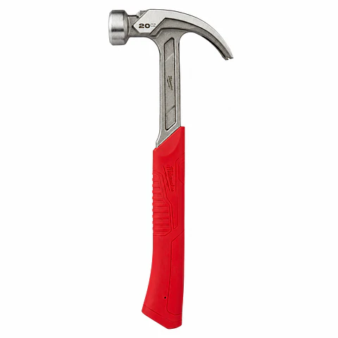 Martillo Milwaukee Garra Curva Cara Lisa 20oz 48-22-9080