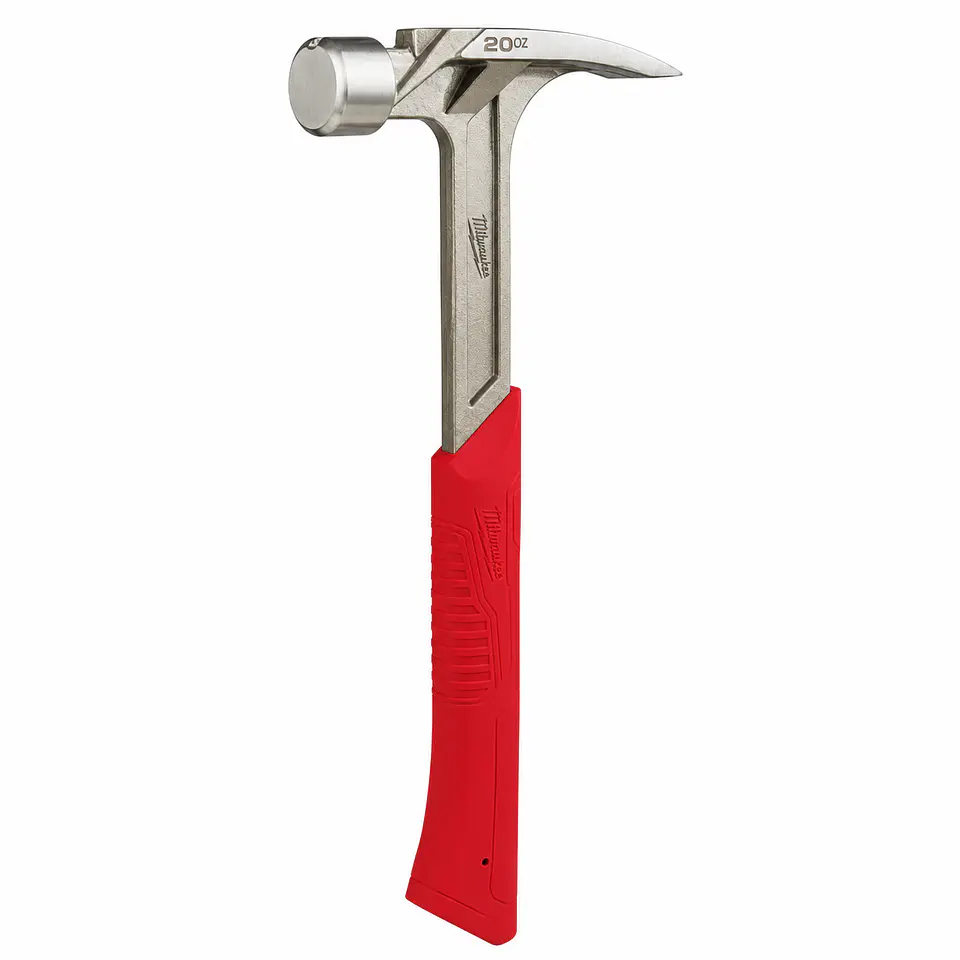 Martillo Milwaukee Garra Recta Cara Lisa 20oz 48-22-9020 1