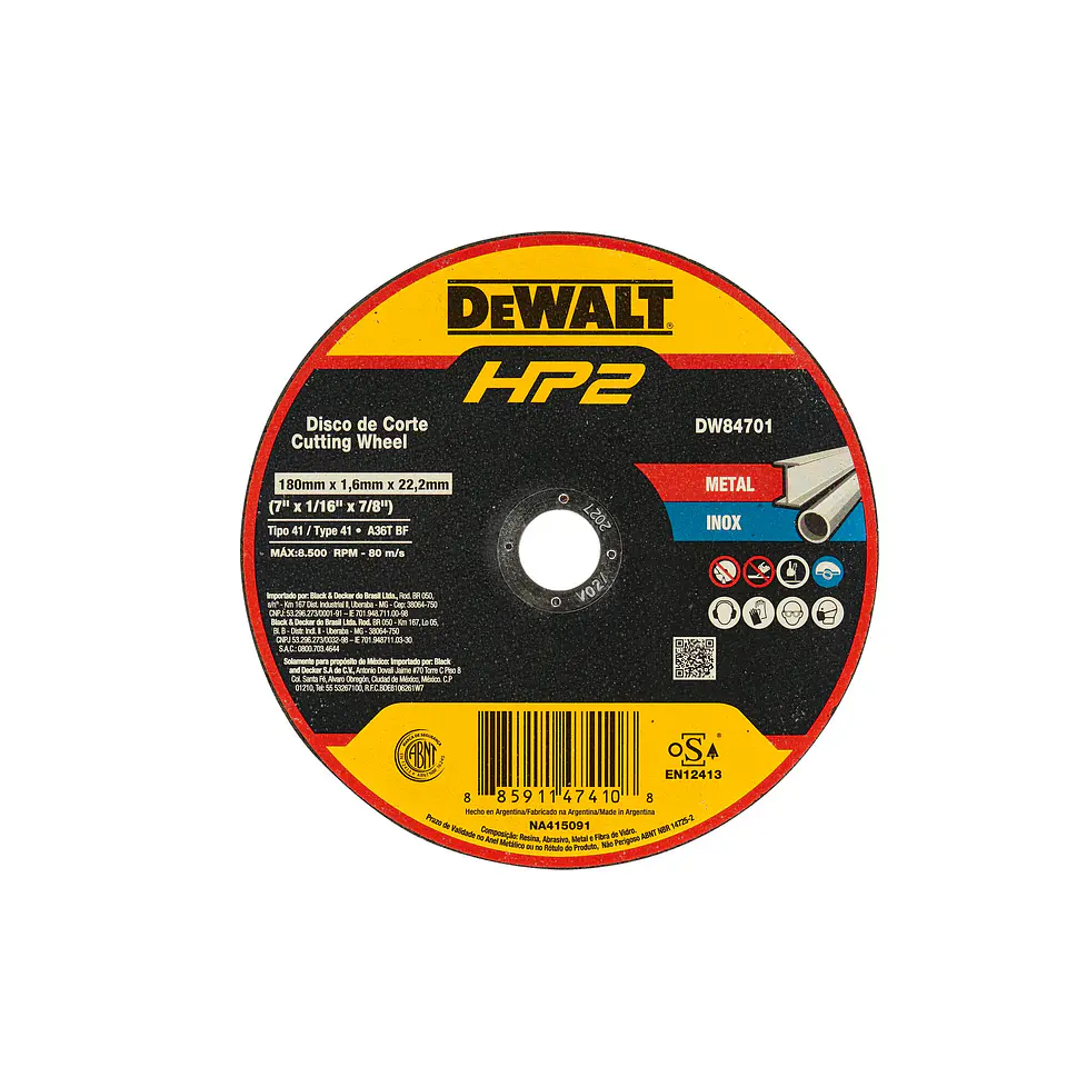 Esmeril DeWALT 7