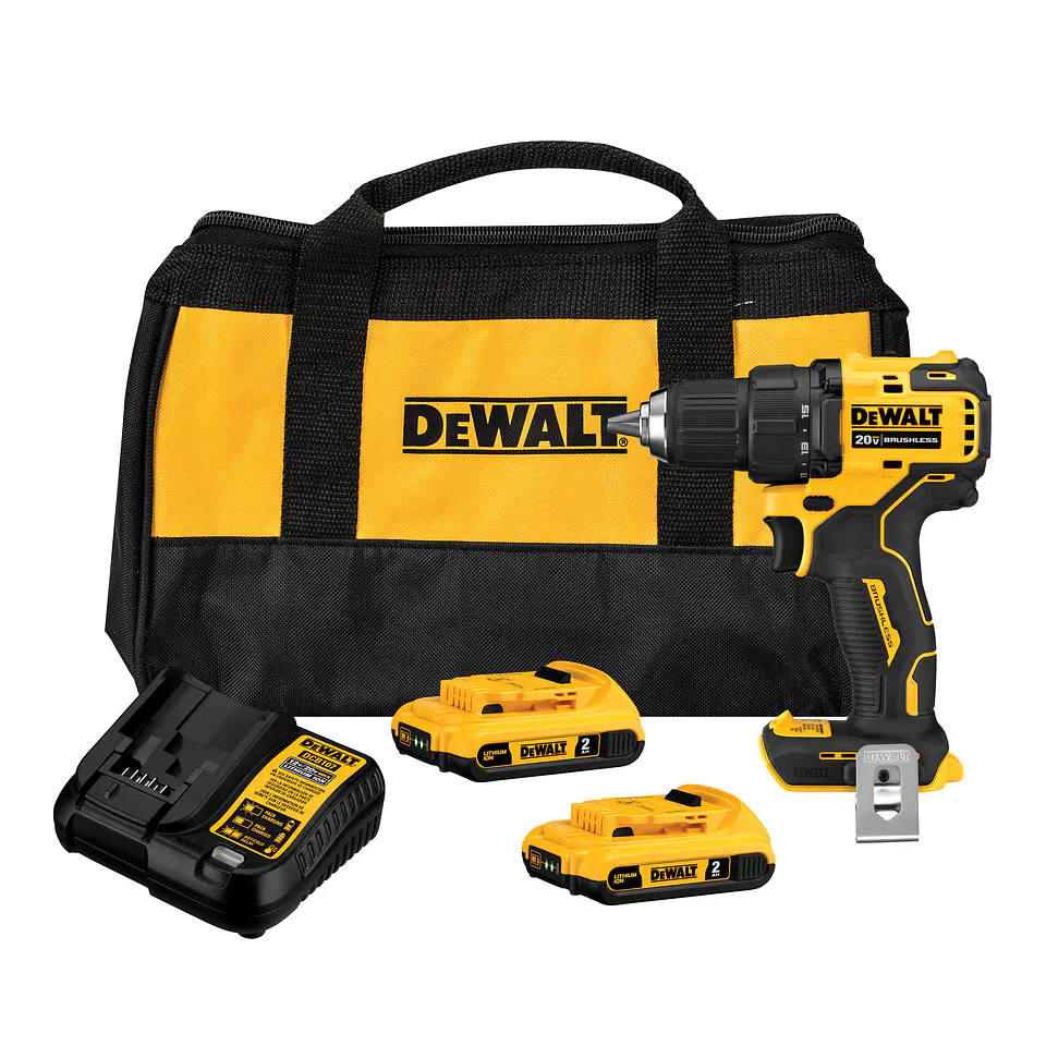 Taladro Atornillador DeWALT 20V + Set de Puntas GRATIS 2