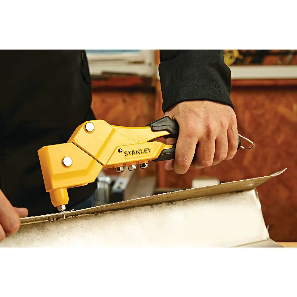 Remachadora Stanley Cabeza Giratoria MR77C 6