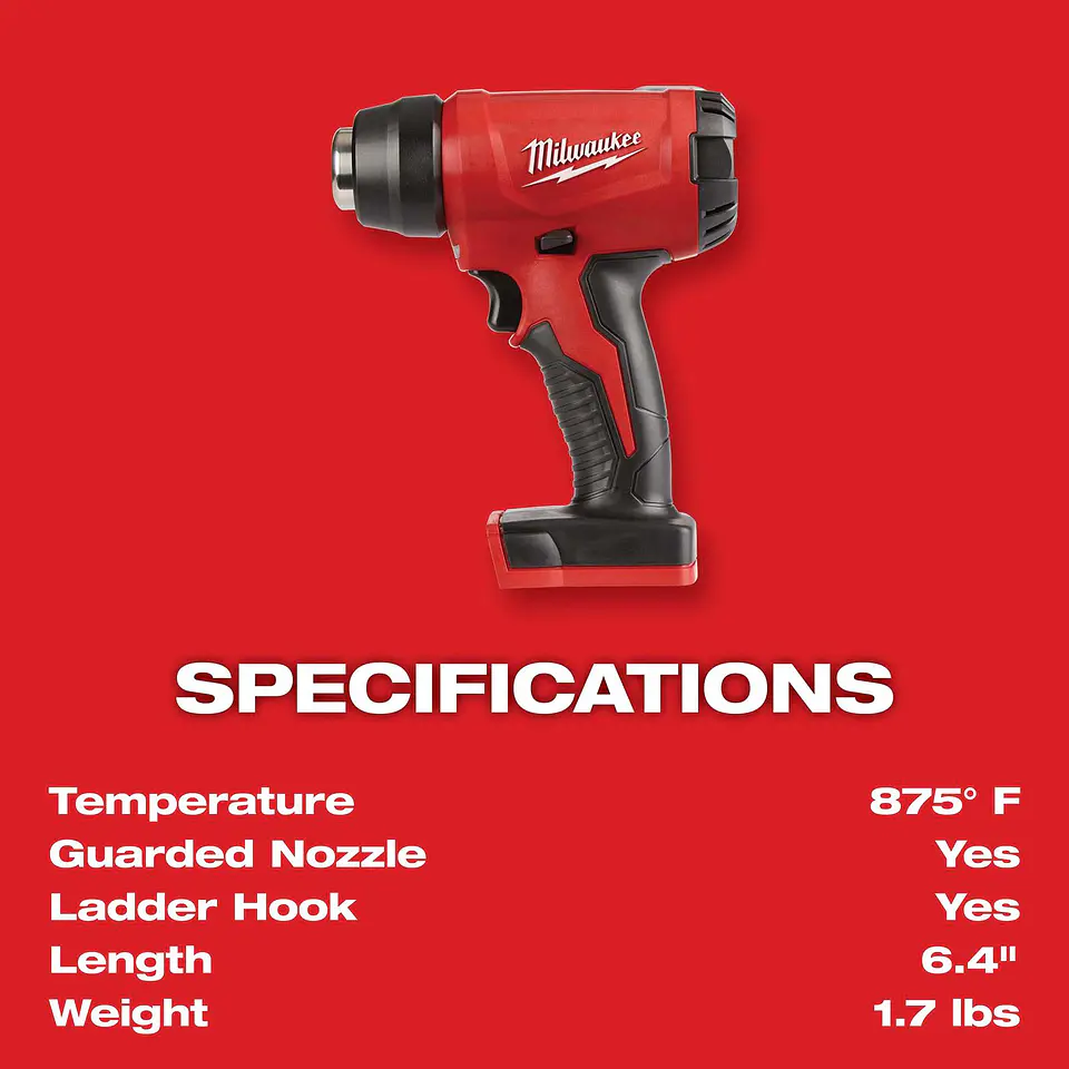 Pistola de Calor Milwaukee M18 2688-20 4