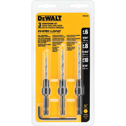 Set Brocas Avellanadoras DeWalt DW2535