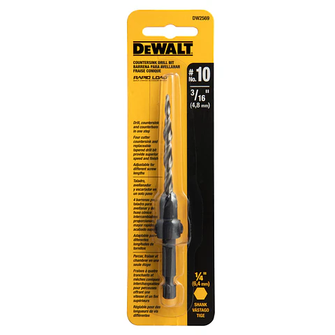 Broca Avellanadora DeWalt N°10 DW2569-Z