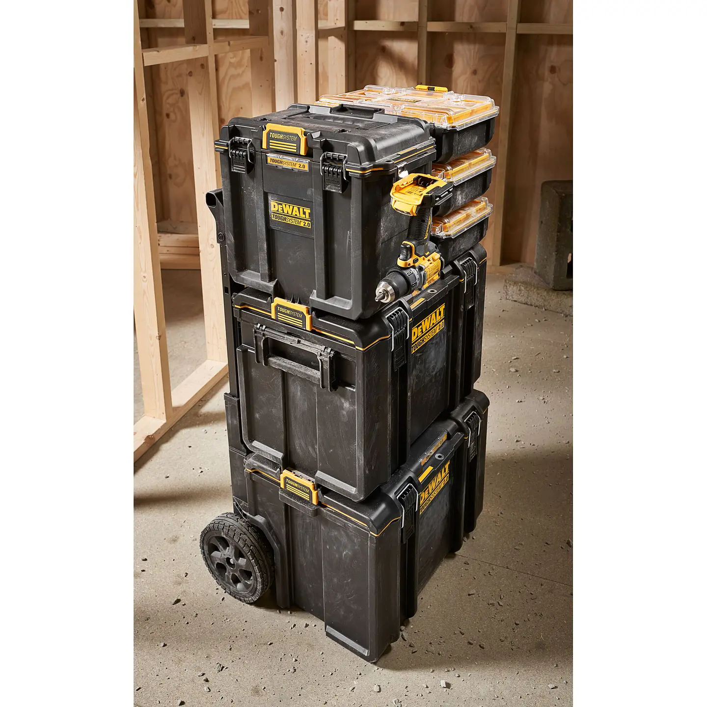 Caja Compacta Toughsystem 2.0 DeWalt DWST08035-1 4