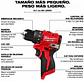 Taladro Atornillador Milwaukee M12 Brushless Subcompacto 3401-20 - Miniatura 2