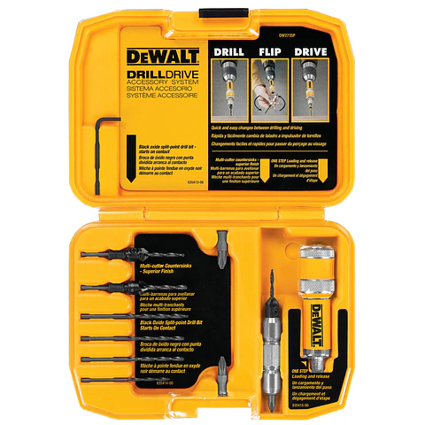 Set Avellanador y Atornillador DeWalt 76 mm DW2735P
