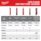 Detector Voltaje Milwaukee Sin Contacto Laser 2225-20 - Miniatura 4