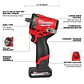 Kit Llave Impacto Inalambrica M12 FUEL Milwaukee 1/2