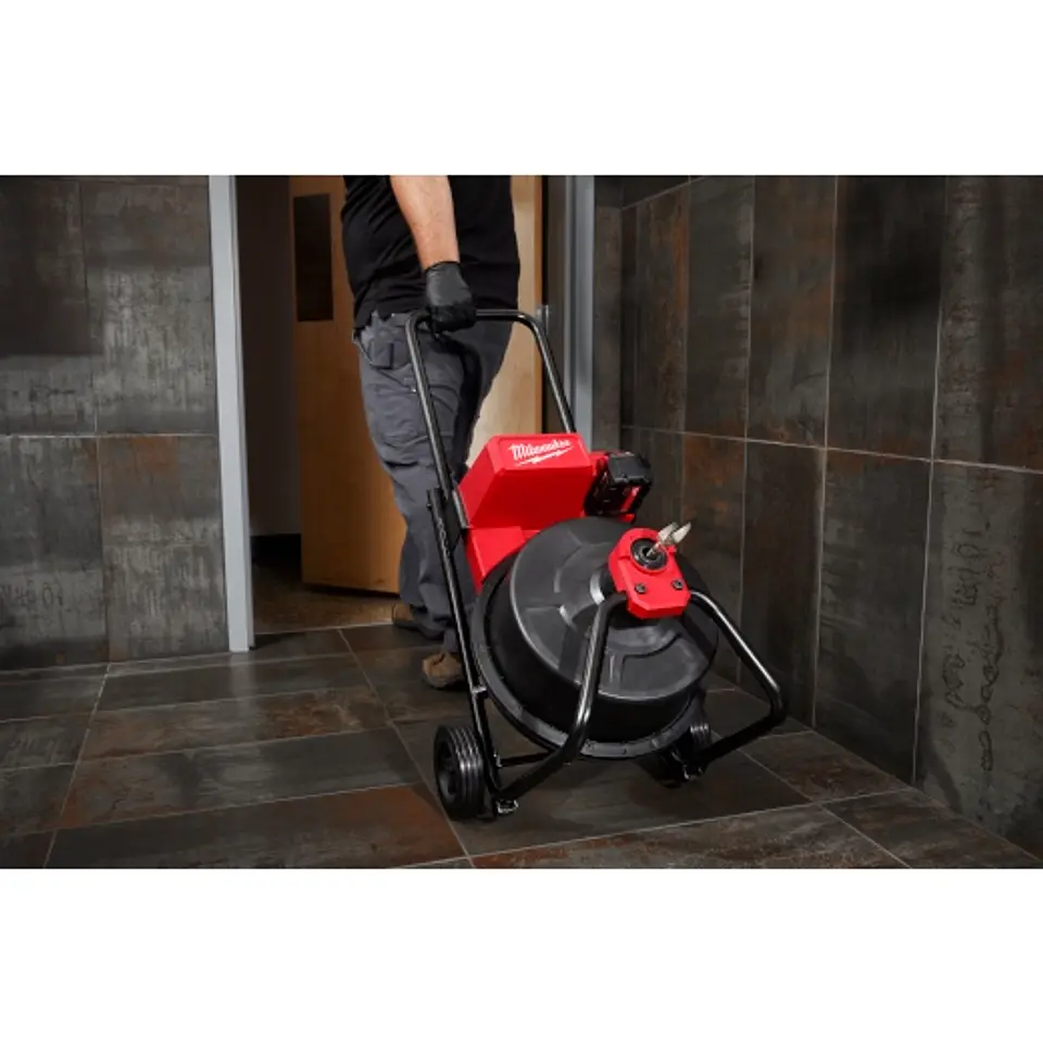 Destapadora Cañerias Inalambrica Milwaukee 3/8x23m 2817A-21 3