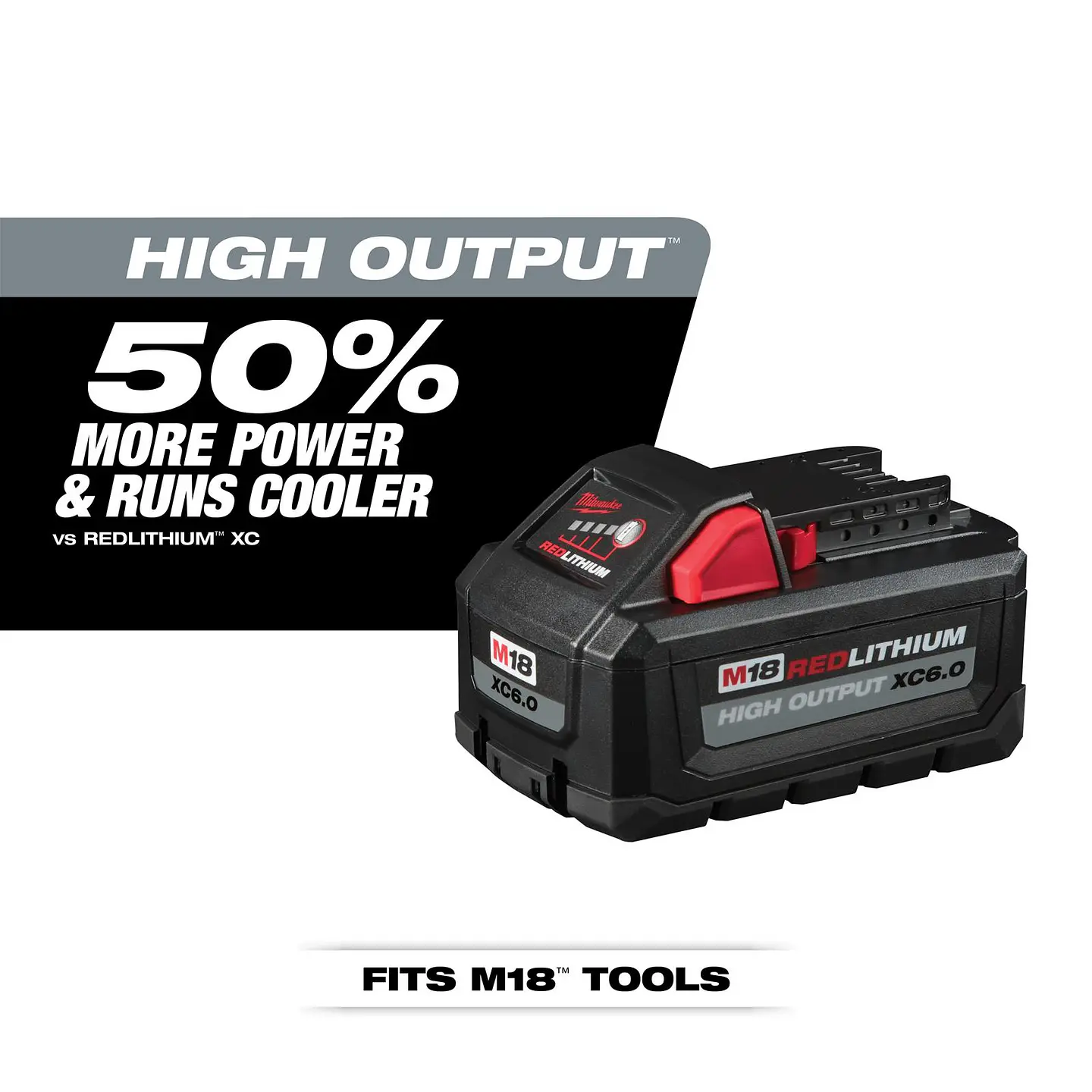 Baterias Milwaukee M18 Redlithium 6.0Ah Pack 2 48-11-1862 2