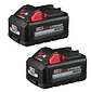 Baterias Milwaukee M18 Redlithium 6.0Ah Pack 2 48-11-1862 - Miniatura 1