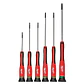 Set Destornilladores Precision Milwaukee 6 Piezas con Estuche TORX 48-22-2610 - Miniatura 1