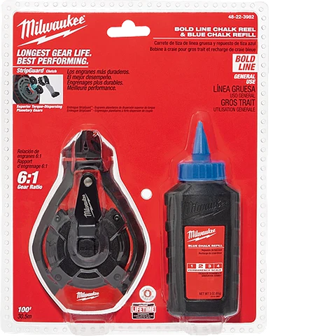 Tizalinea Milwaukee 100' con Tiza Azul 48-22-3982