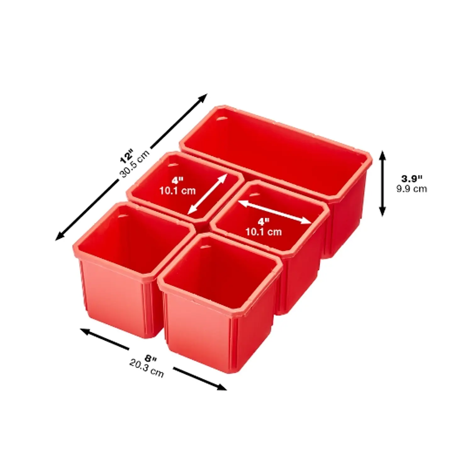 Organizador PACKOUT Milwaukee 10 Compartimentos 48-22-8430 5