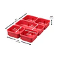 Organizador Modular Milwaukee PACKOUT Perfil Bajo 48-22-8436 - Miniatura 5