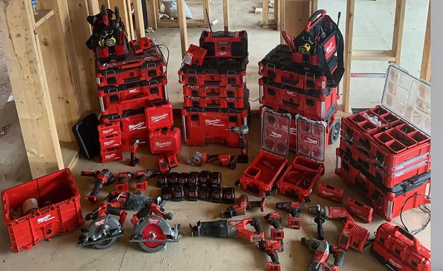 Organizador Modular Milwaukee PACKOUT Perfil Bajo 48-22-8436 6