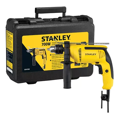 Taladro Percutor Stanley Electrico 1/2" 700W SDH700K