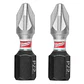 Brocas SHOCKWAVE Milwaukee Pozidriv N°2 1