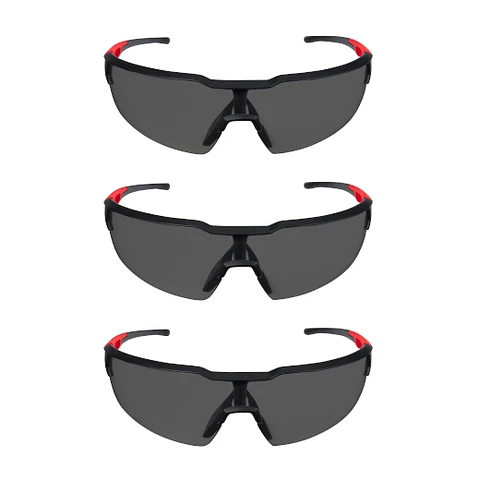Lentes de Seguridad Milwaukee Ahumados Antirrayas 3PK 48-73-2054