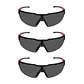 Lentes de Seguridad Milwaukee Ahumados Antirrayas 3PK 48-73-2054 - Miniatura 1