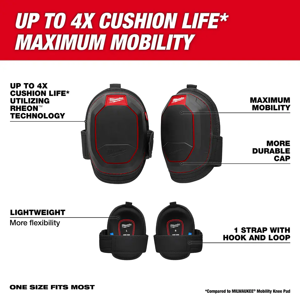 Rodillera de Alta Movilidad Milwaukee 48-73-6080 2