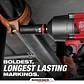 Set Dados Metricos Milwaukee SHOCKWAVE 3/4