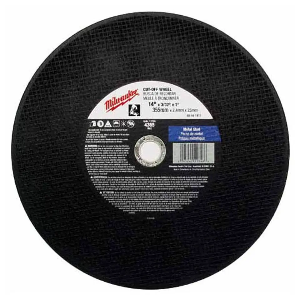 Disco de Corte Milwaukee 14